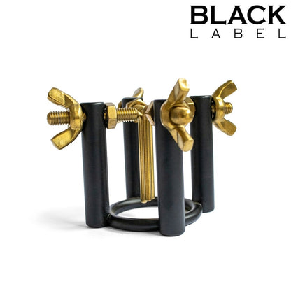 Black Label 4-Way Urethral Stretcher Black/Gold