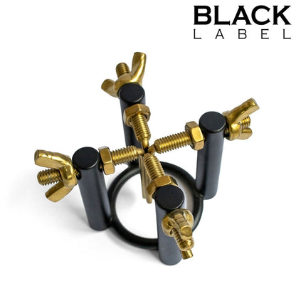 Black Label 4-Way Urethral Stretcher Black/Gold