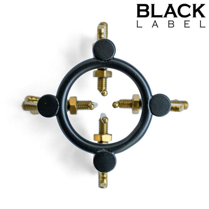 Black Label 4-Way Urethral Stretcher Black/Gold