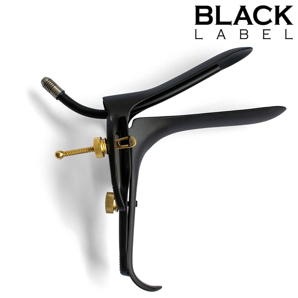 Black Label Cusco Speculum with Lube Tube Black/Gold