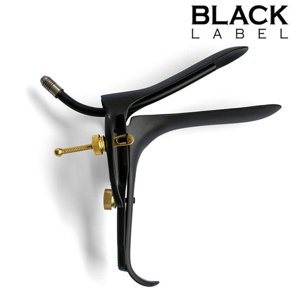 Black Label Cusco Speculum with Lube Tube Black/Gold