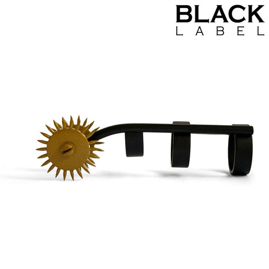 Black Label Cat Nail Double Pinwheel Black/Gold