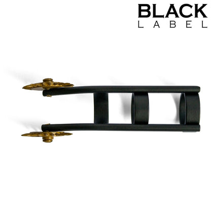 Black Label Cat Nail Double Pinwheel Black/Gold