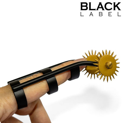 Black Label Cat Nail Double Pinwheel Black/Gold