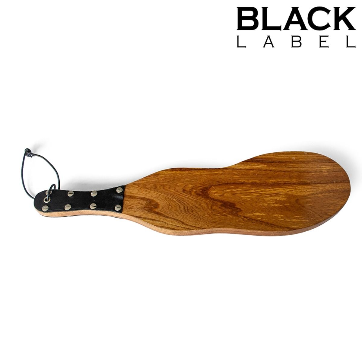 Black Label Wooden Boot Spanking Paddle