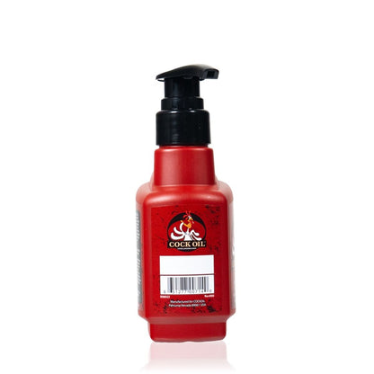 Cock Oil Water Based Lube Pump Bottle 10oz