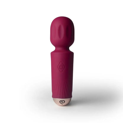 Rocks Off Rechargeable Mini Wand Azalea Red