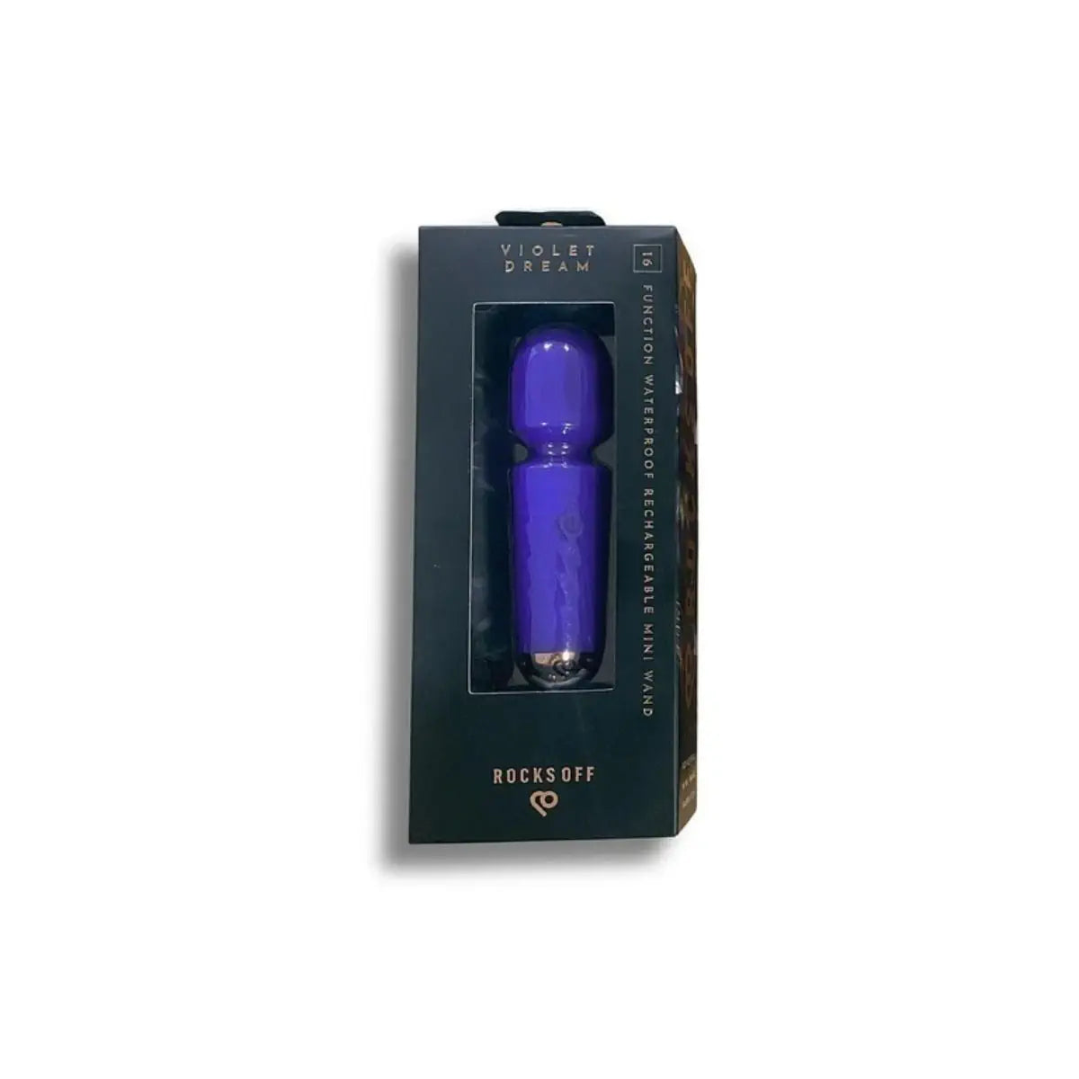 Rocks Off Rechargeable Mini Wand Violet Dream