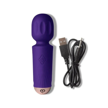 Rocks Off Rechargeable Mini Wand Violet Dream