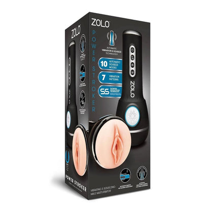 Zolo Power Stroker with Automatic Vibration and Squeeze Technology
