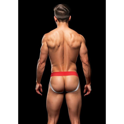 Envy Rainbow Pride Jock Red - Large/XLarge