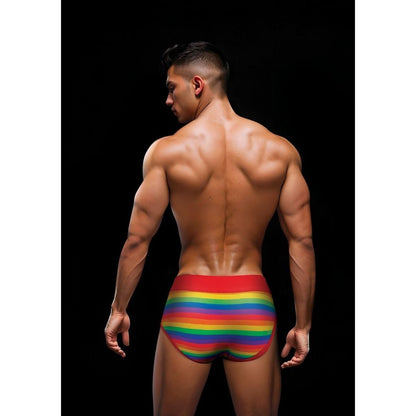 Envy Rainbow Pride Brief Red - Medium/Large