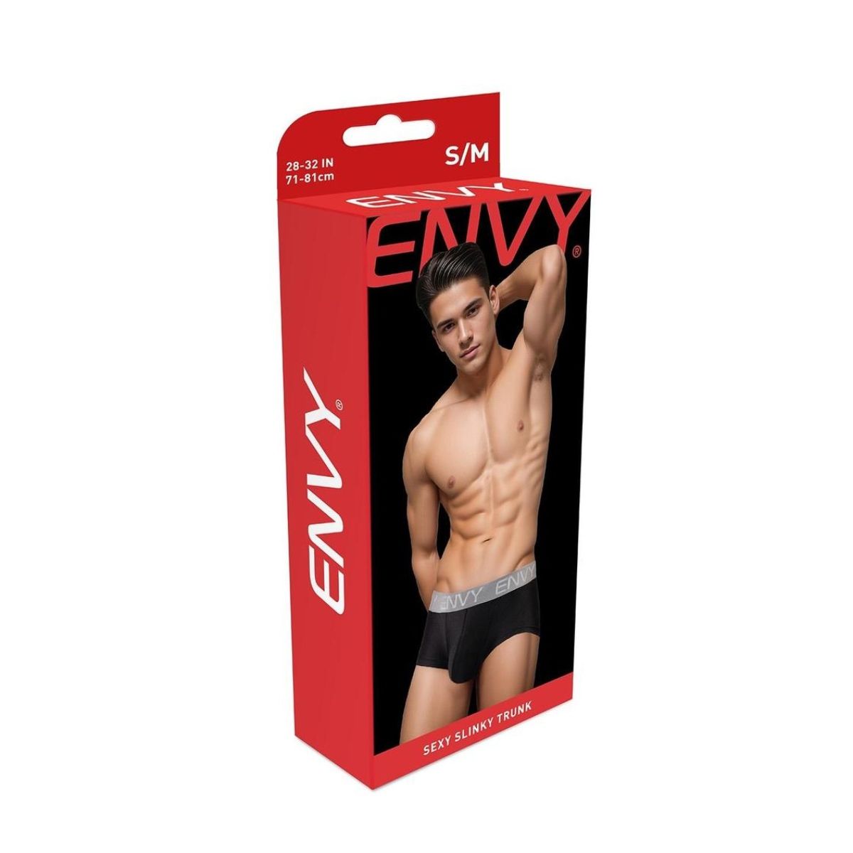 Envy Sexy Slinky Trunk Black - Small/Medium