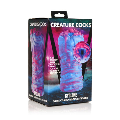 Creature Cocks "Cyclone" Squishy Silicone Alien Vagina Stroker