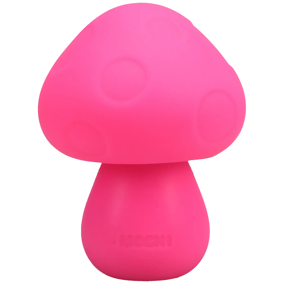 Mochi Mushroom Rechargeable Silicone Lay-On Massager Vibe Pink