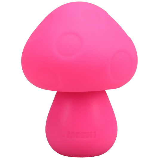 Mochi Mushroom Rechargeable Silicone Lay-On Massager Vibe Pink