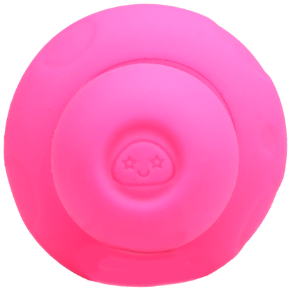 Mochi Mushroom Rechargeable Silicone Lay-On Massager Vibe Pink