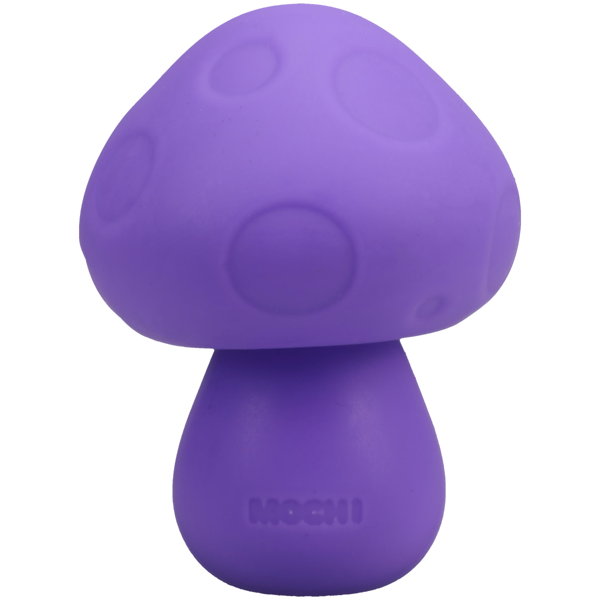 Mochi Mushroom Rechargeable Silicone Lay-On Massager Vibe Purple