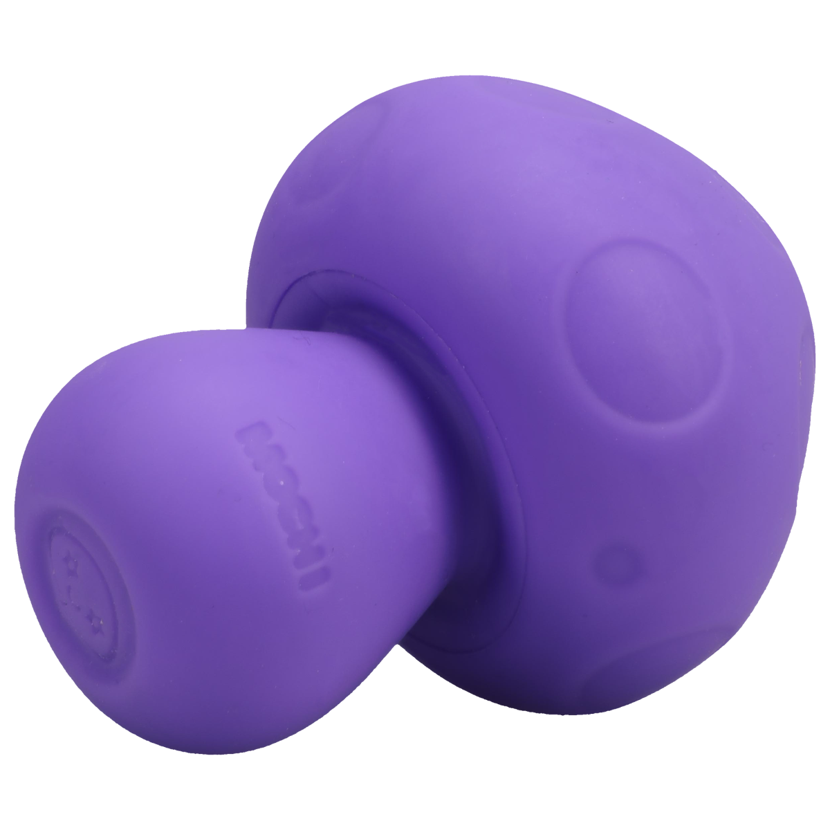 Mochi Mushroom Rechargeable Silicone Lay-On Massager Vibe Purple