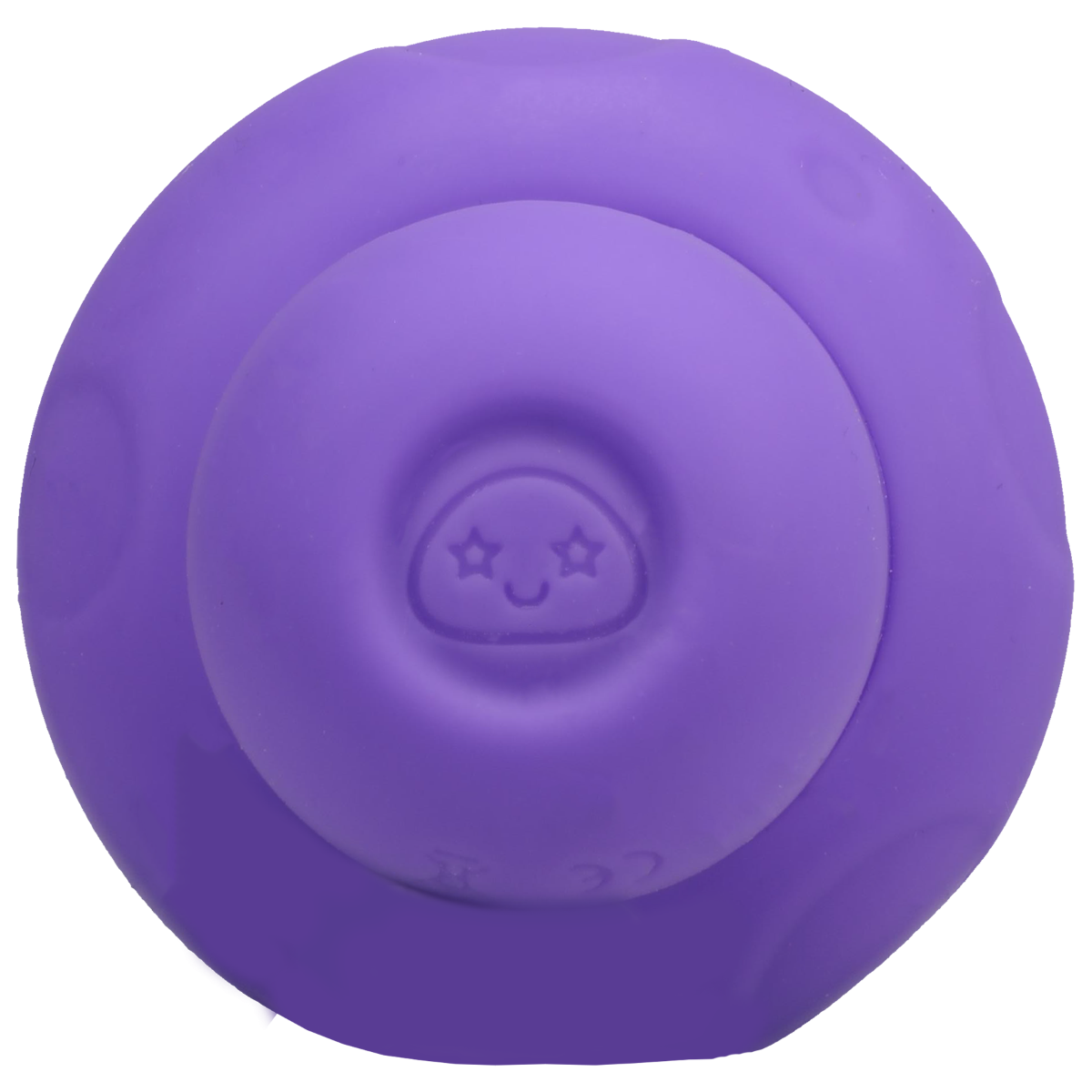 Mochi Mushroom Rechargeable Silicone Lay-On Massager Vibe Purple