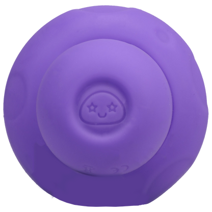 Mochi Mushroom Rechargeable Silicone Lay-On Massager Vibe Purple