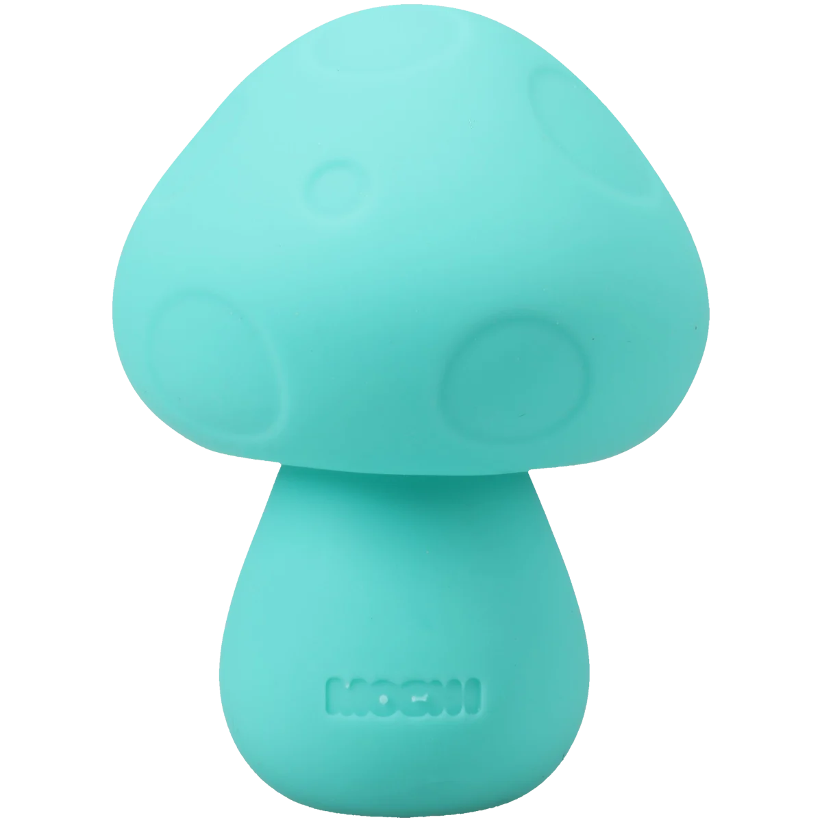 Mochi Mushroom Rechargeable Silicone Lay-On Massager Vibe Teal