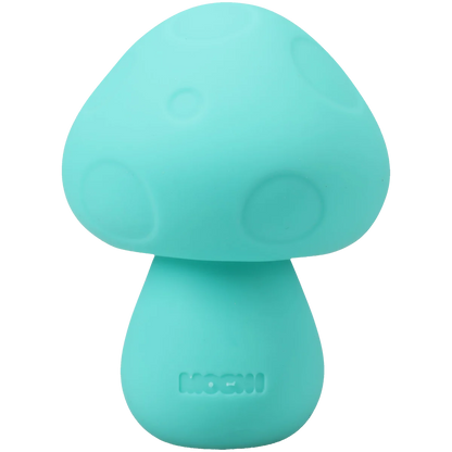 Mochi Mushroom Rechargeable Silicone Lay-On Massager Vibe Teal