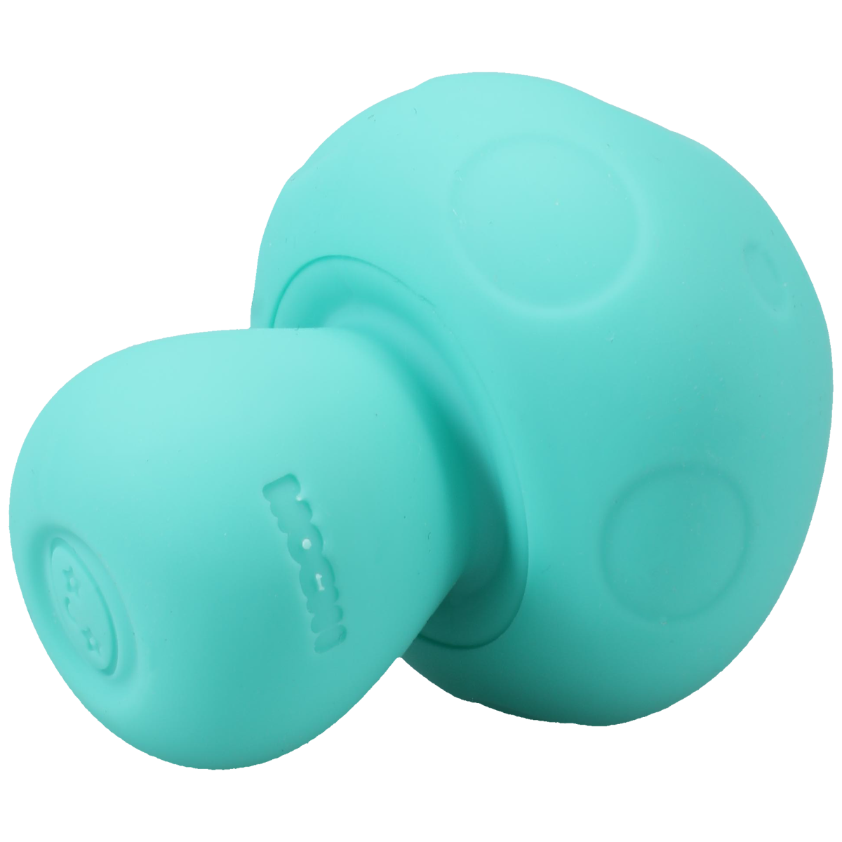 Mochi Mushroom Rechargeable Silicone Lay-On Massager Vibe Teal