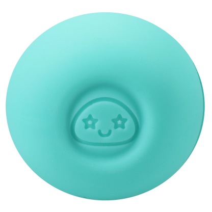 Mochi Mushroom Rechargeable Silicone Lay-On Massager Vibe Teal