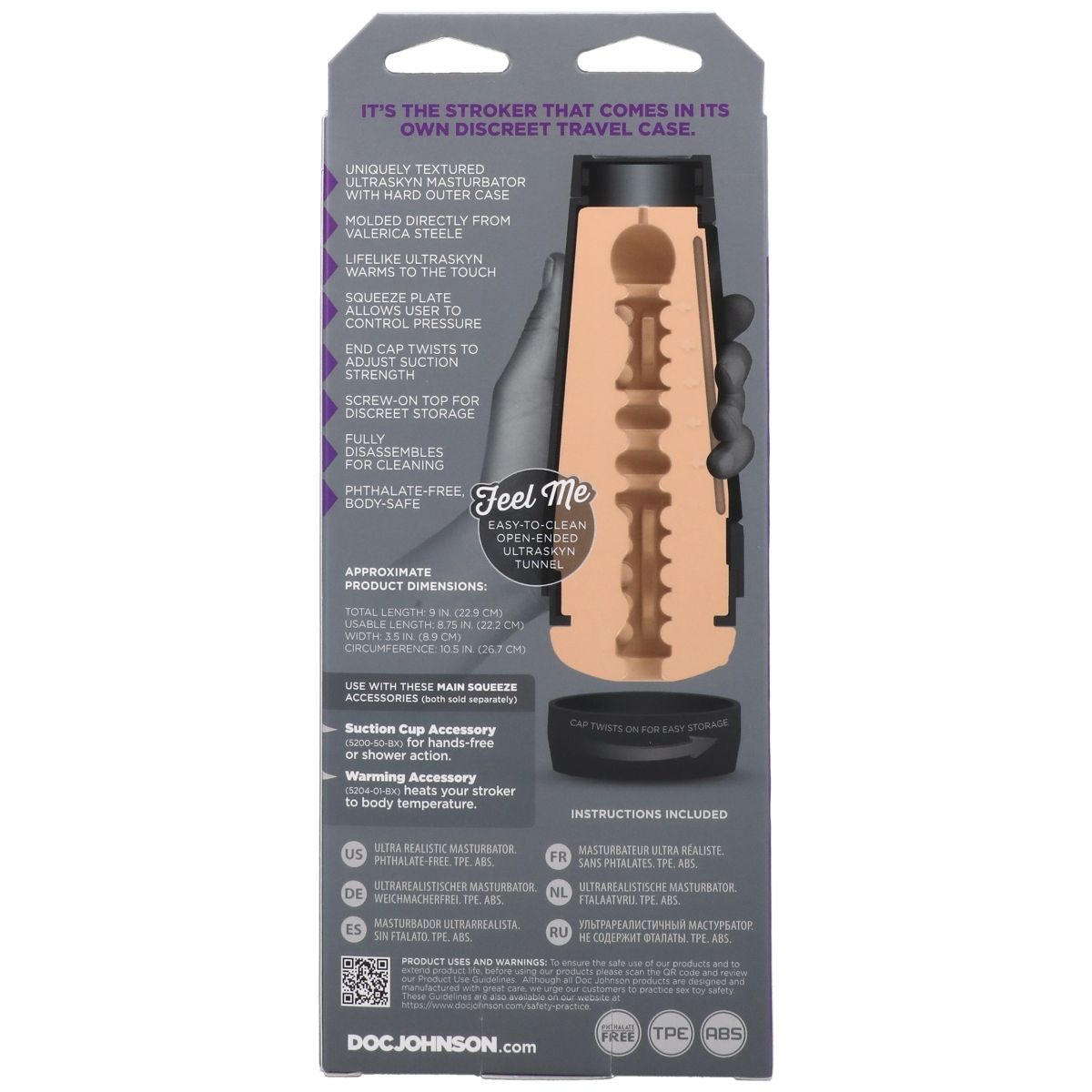 Doc Johnson Main Squeeze Valerica Steele ULTRASKYN Stroker Pussy