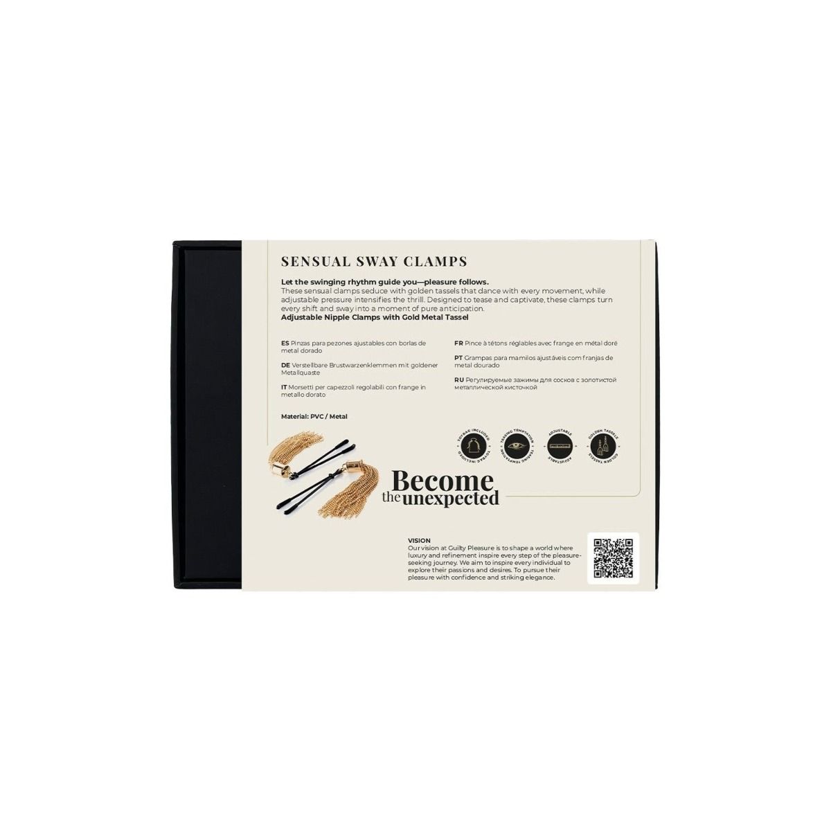 Guilty Pleasure Accents Sensual Sway Clamps