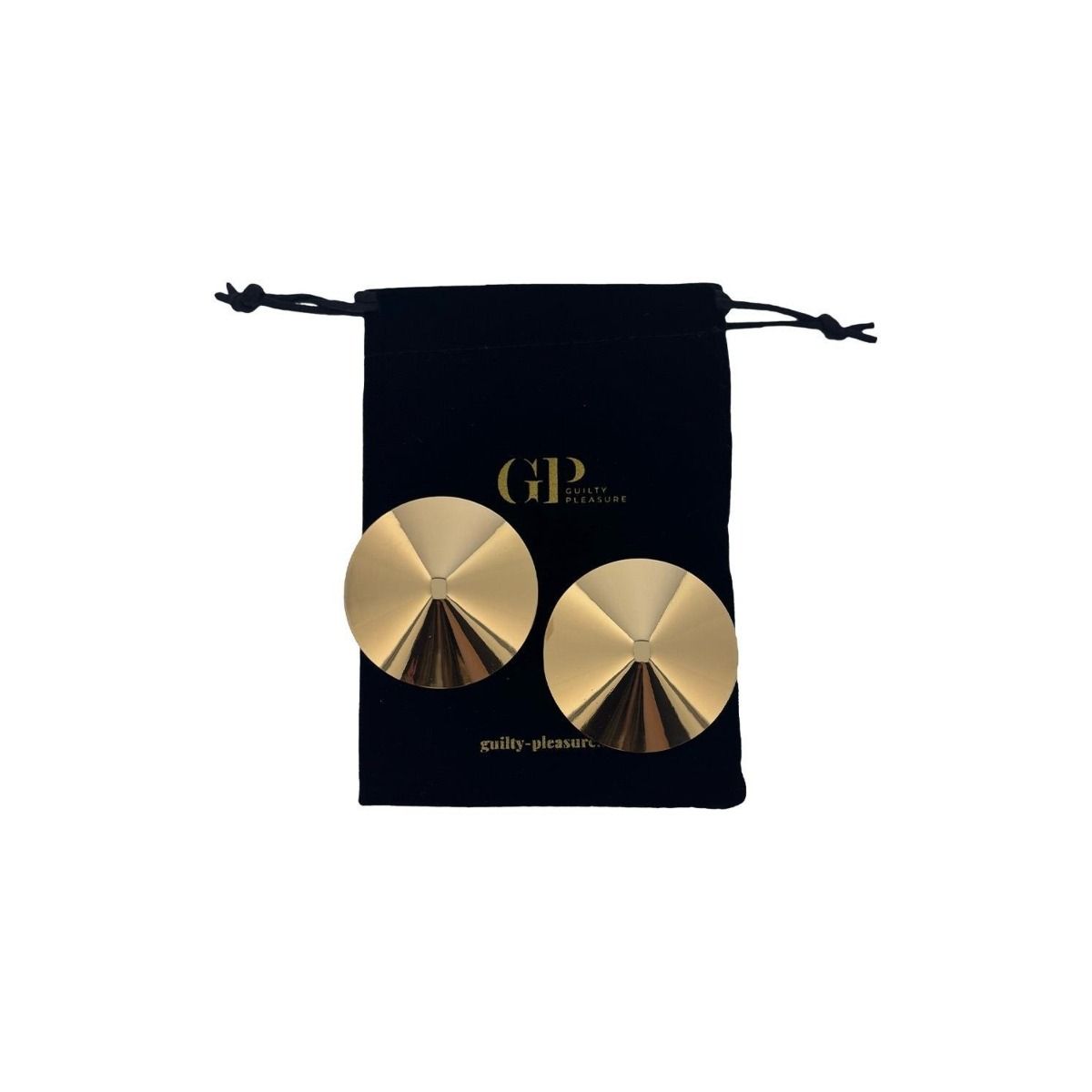 Guilty Pleasure Accents Tempting Touch Nipple Covers Gold