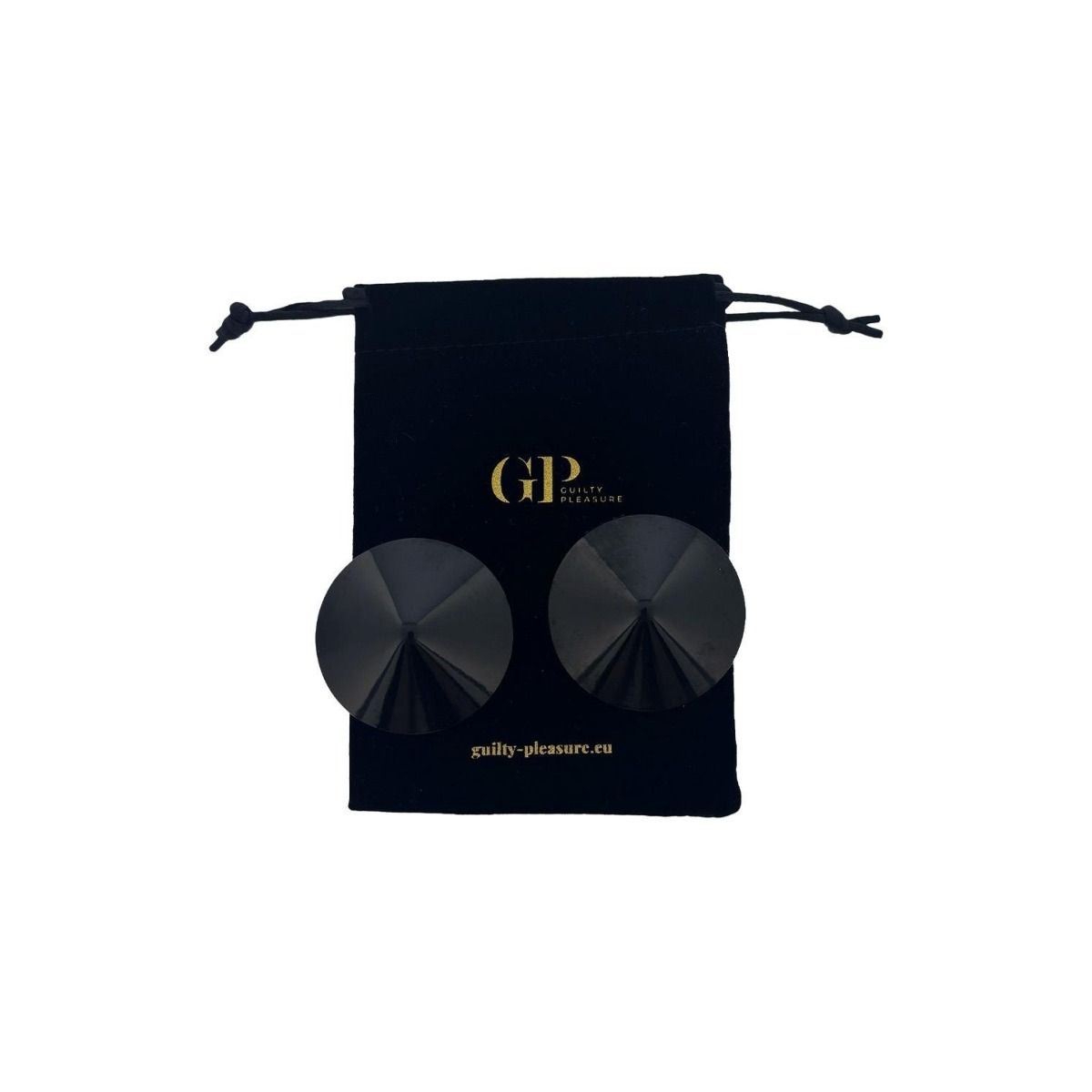 Guilty Pleasure Accents Tempting Touch Nipple Covers Black