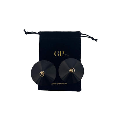 Guilty Pleasure Accents Linking Loop Nipple Covers Black