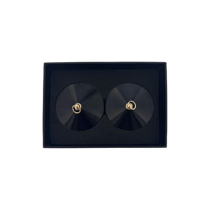 Guilty Pleasure Accents Linking Loop Nipple Covers Black