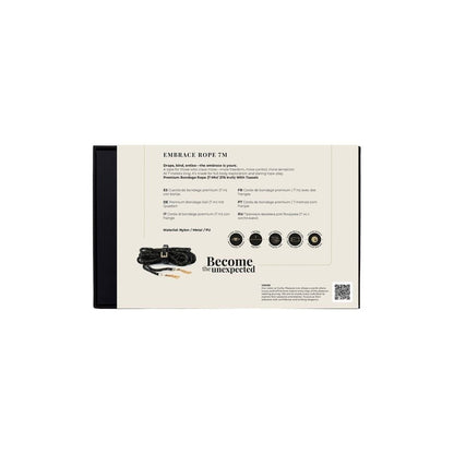 Guilty Pleasure Empower Embrace Rope 7m Black