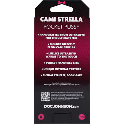 Doc Johnson Signature Strokers Cami Strella ULTRASKYN Pocket Pussy