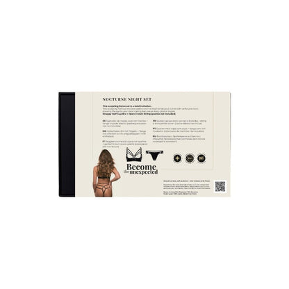 Guilty Pleasure Nocturne Night Set Black Large