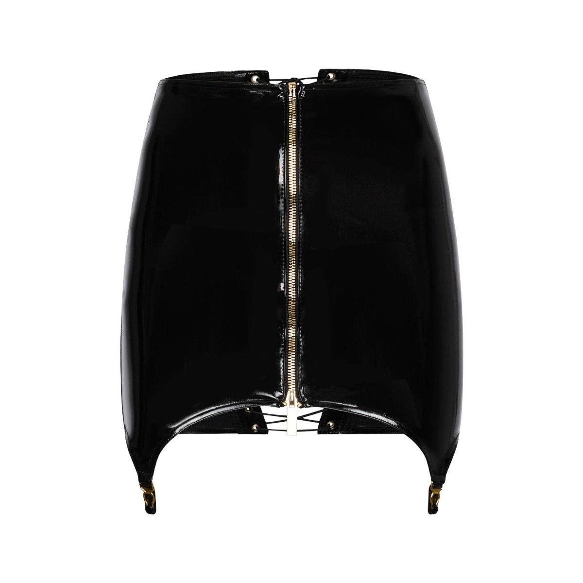 Guilty Pleasure Shadow Shine Skirt Black Medium