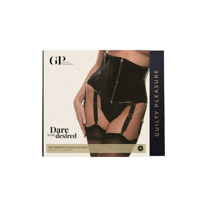 Guilty Pleasure Wondering Waist Cincher Black Large