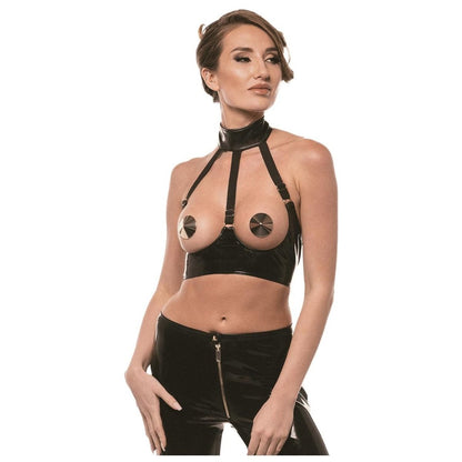 Guilty Pleasure Heroic Halo Bra Black Medium