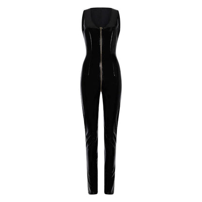 Guilty Pleasure Lusty Lines Catsuit Black Medium
