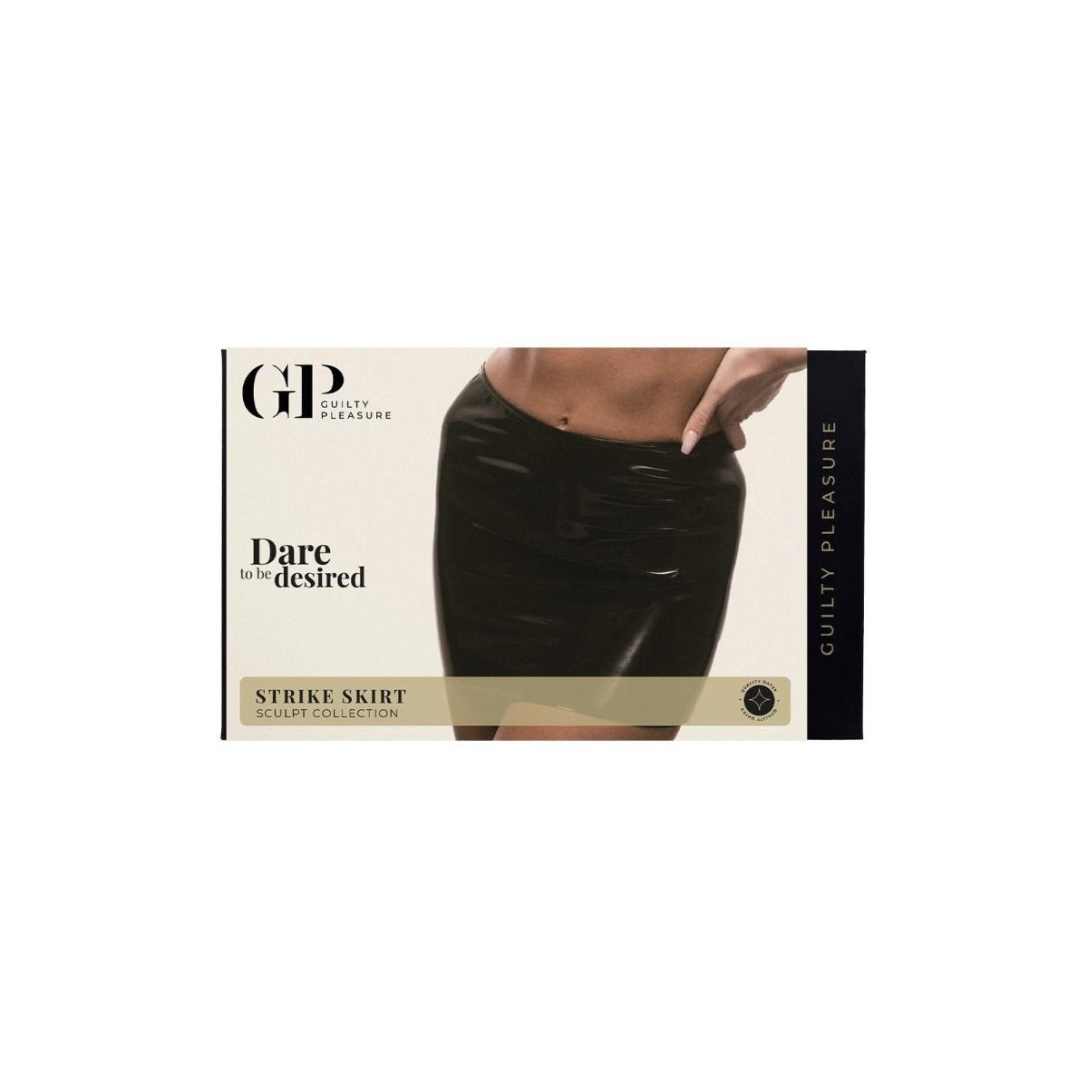 Guilty Pleasure Strike Skirt Black Large