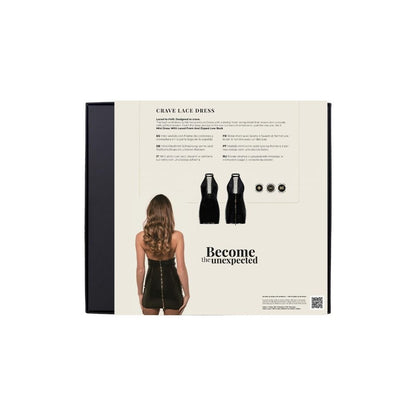 Guilty Pleasure Crave Lace Dress Black X-Large