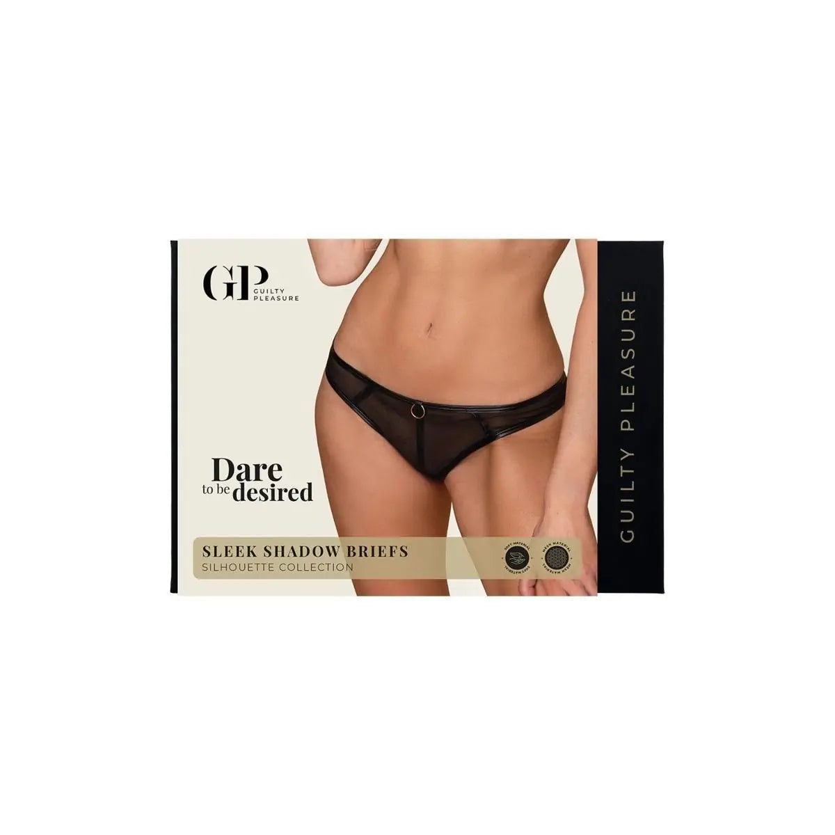 Guilty Pleasure Sleek Shadow Briefs Small/Medium