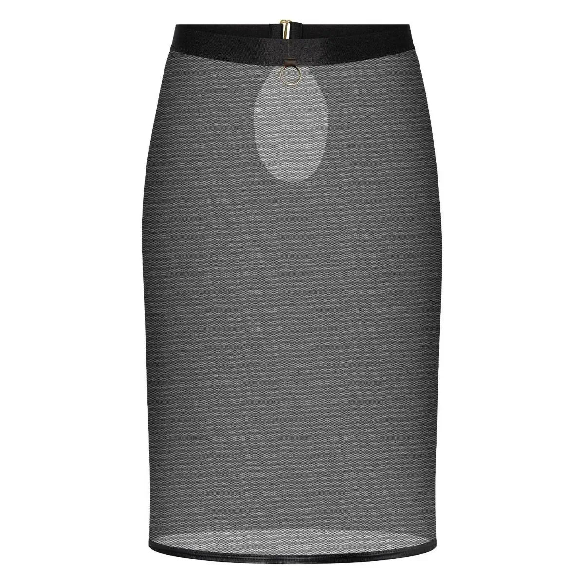 Guilty Pleasure Sheer Stretch Skirt Small/Medium