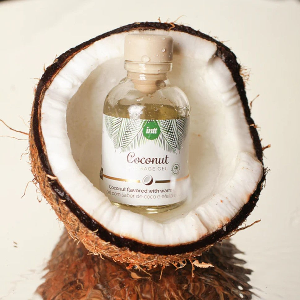 INTT Coconut Vegan Warming Kissable Massage Gel 30ml