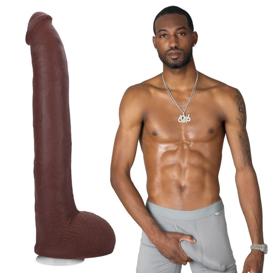 Signature Cocks - Hollywood Cash - 11 Inch ULTRASKYN Cock with Removable Vac-U-Lock Suction Cup