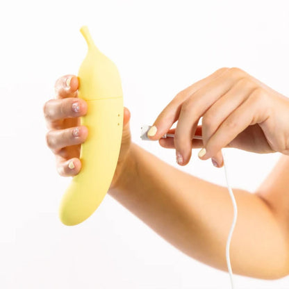 Banana Cream Air Pulse & G-Spot Vibrator