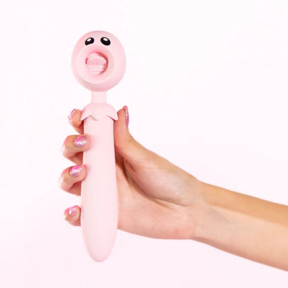 Lick N' Stick Clit Flicker & G-Spot Vibrator